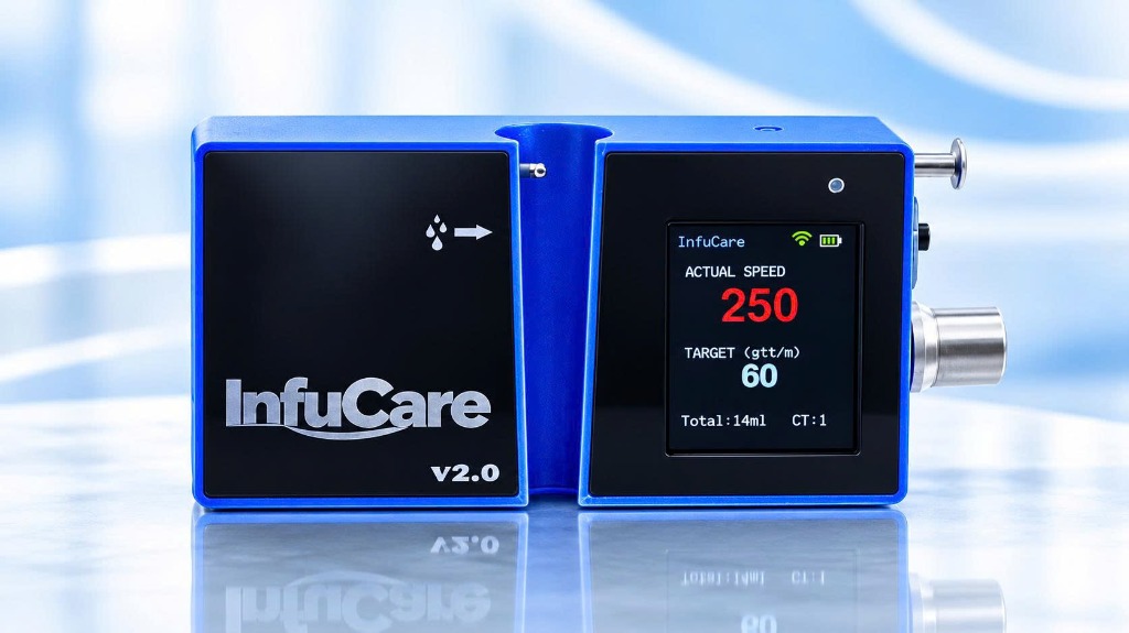 Thiết bị giám sát truyền dịch thông minh InfuCare thực tế